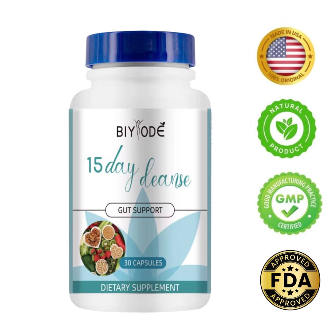 Quema Grasa Limpieza de Colon Sistema Digestivo Premium en 15 Días Garantizado 100% Organico (30 capsulas)