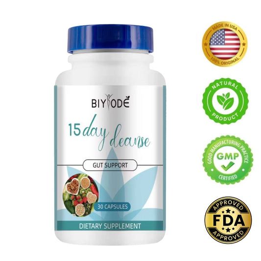 Quema Grasa Limpieza de Colon Sistema Digestivo Premium en 15 Días Garantizado 100% Organico (30 capsulas)