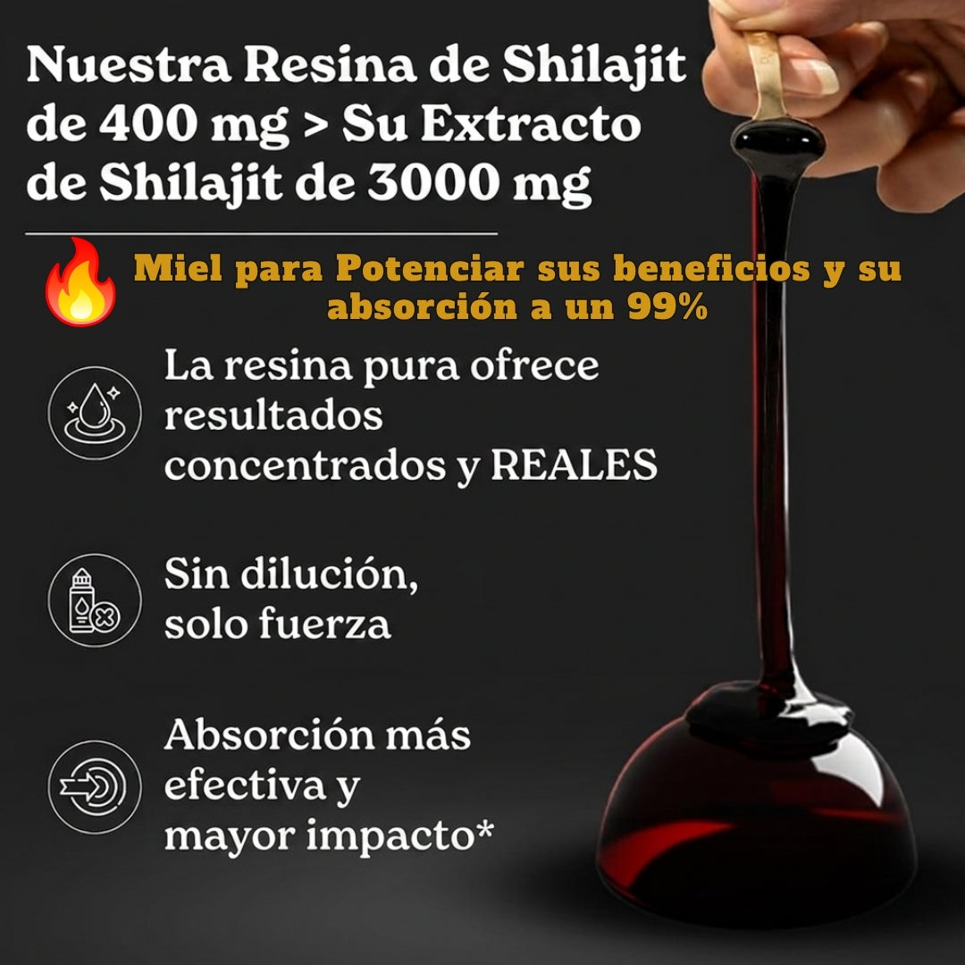 Shilajit Miel BetterAlt Ultimate Power Gourmet (30 Palitos)