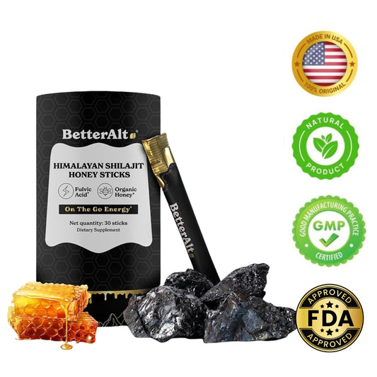 Shilajit Miel BetterAlt Ultimate Power Gourmet (30 Palitos)